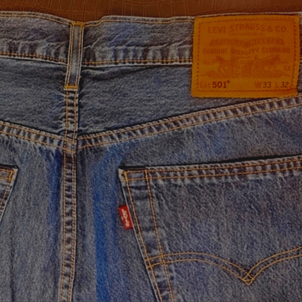 Levi's 501 Premium Men's Jeans 33x32 Blue